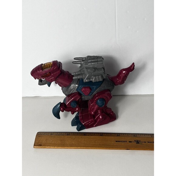 CYBOTRONIX M.A.R.S Electronic Light Up Dinoforce Red Raptor HAP-P-KID - Picture 6 of 6